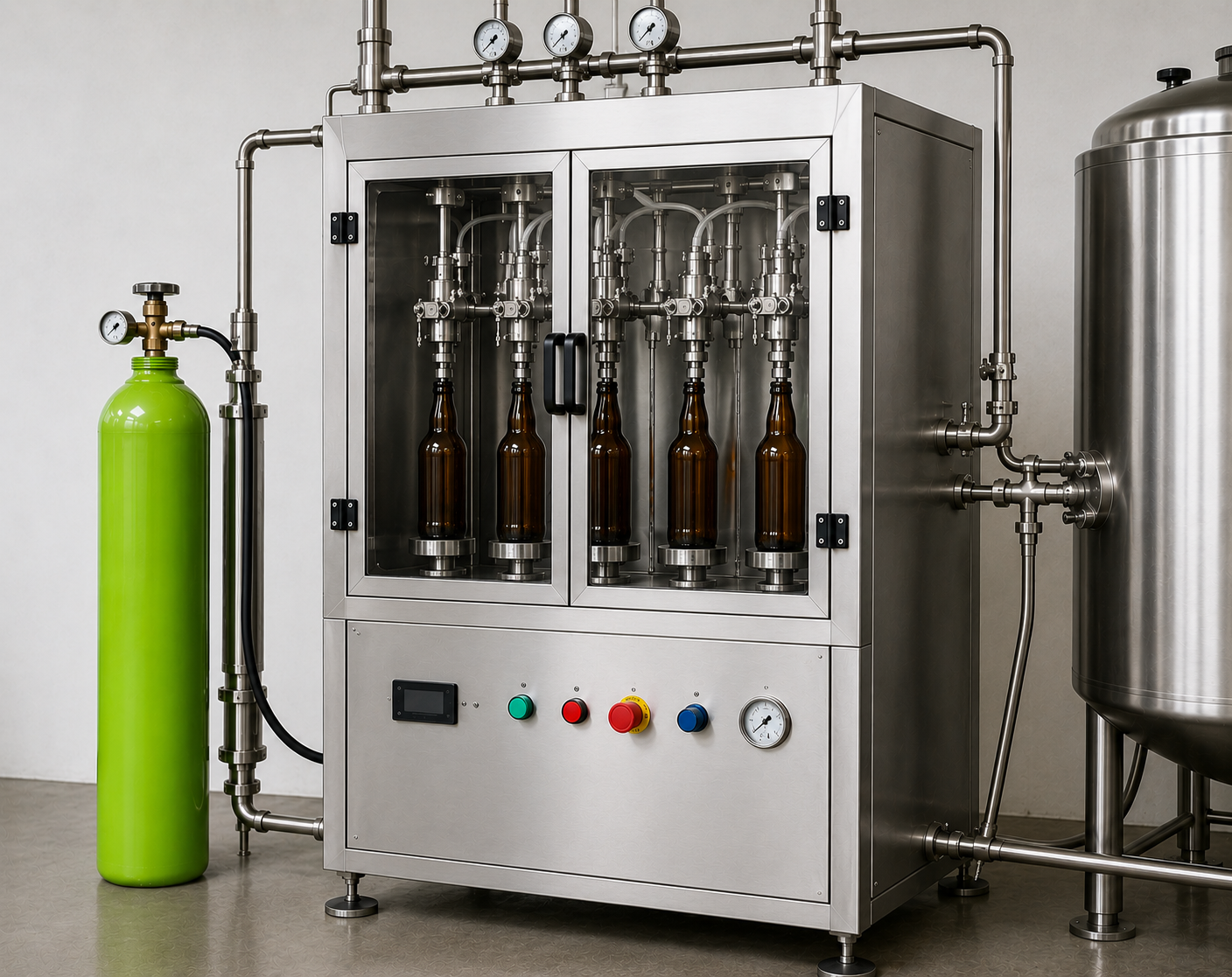 CO2 para carbonatación de bebidas y cerveza artesanal — Colombia sur