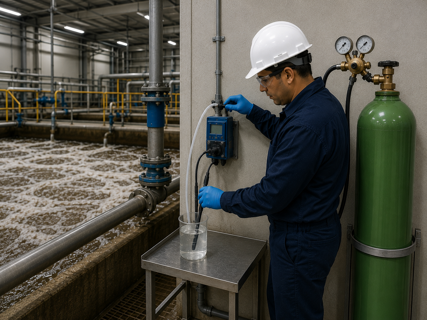 Tratamiento de aguas residuales con CO2 — ajuste de pH industrial Colombia