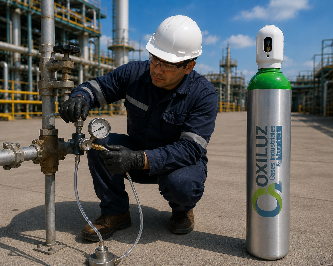 Gases de calibración para laboratorio y equipos de análisis — OXILUZ Neiva Colombia