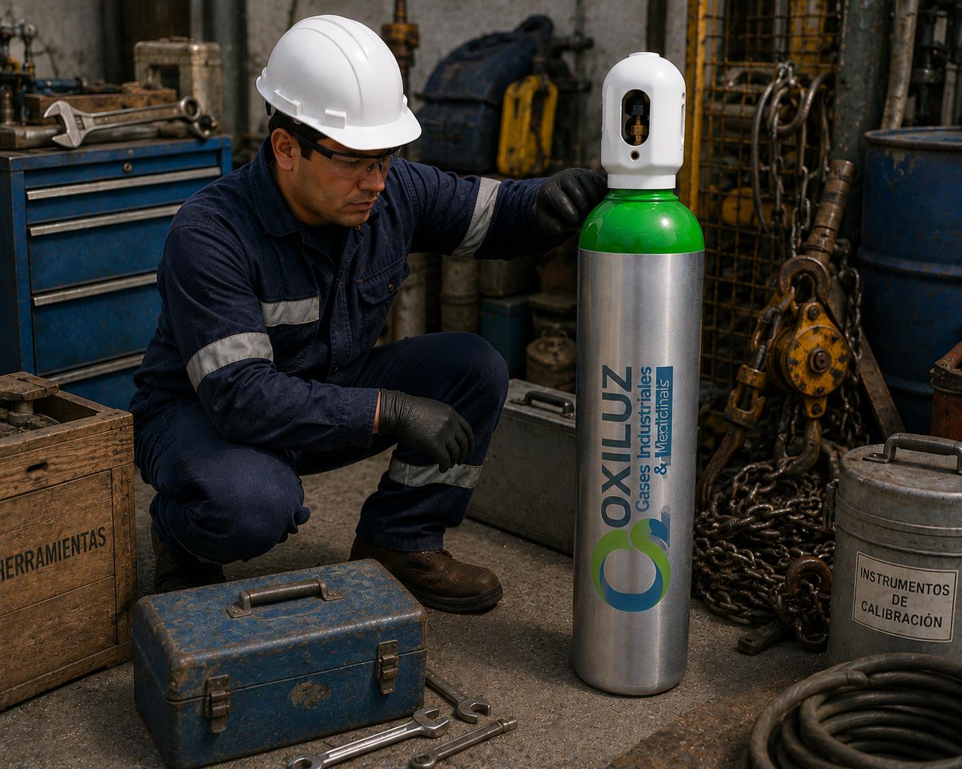 Mezcla Ar CO2 para soldadura MIG proceso metalmecánico