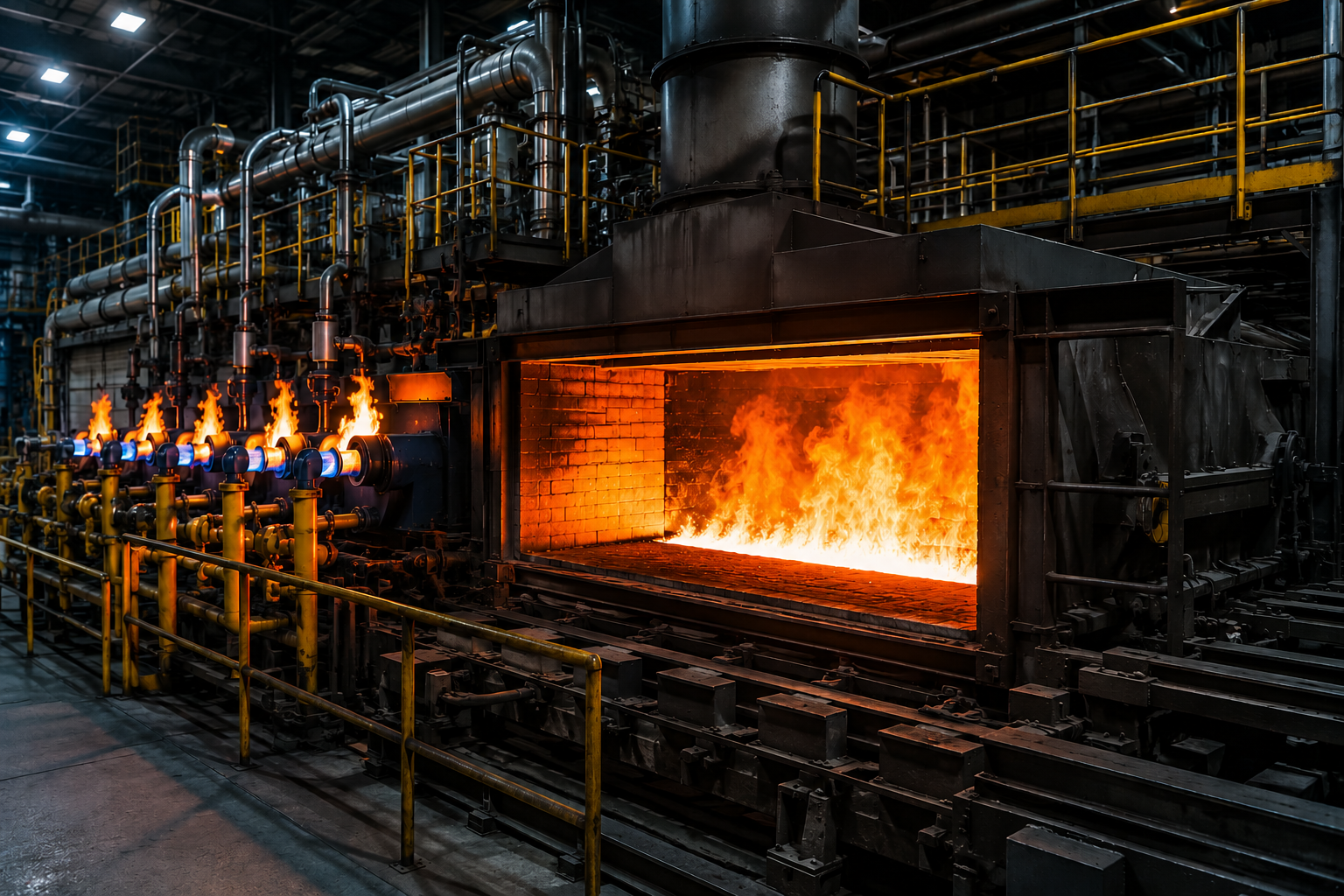 Combustión industrial con oxígeno — hornos y calderas en Colombia